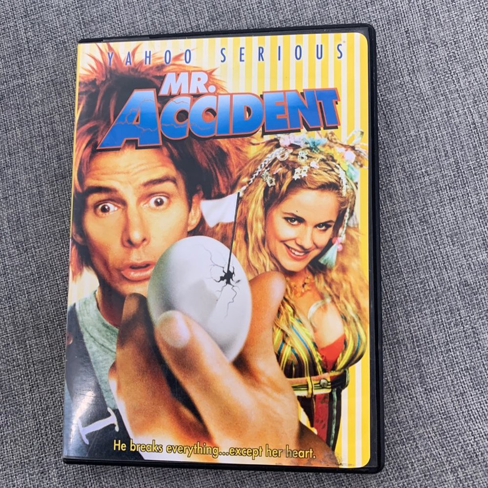 Mr. Accident DVD Yahoo Serious 90's Comedy Helen Dallimore‎